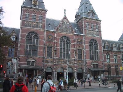 The Rijksmuseum where some of the great Dutch masterpieces are on display.