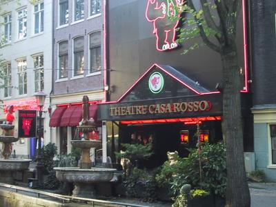 It was only a matter of time before we explored the Amsterdams Red Light District. Theatre Casa Rosso offers non-stop live sex shows. No we did NOT go in!