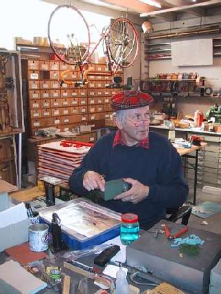 Manfreds products are all designed and assembled in his workshop.