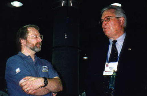 JRM with Fred Gates, CEO of Märklin USA.