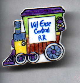 Home-made VEC lapel pin