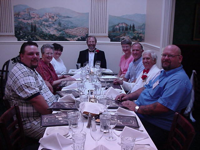 The Z gang enjoying the 1st NTS Z Saturday Supper