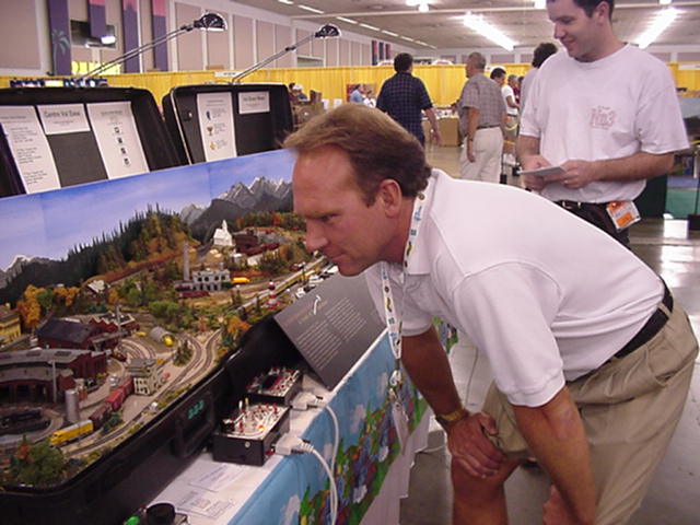 Eric Smith, Micro-Trains Line, took a very close look at the VEC.  Micro-Trains has been a supporter of the VEC since 1997.