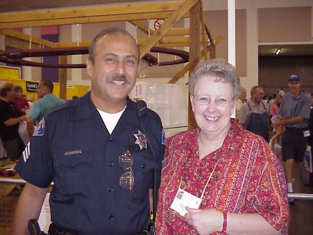 Sargeant Raoul of the San Jose Police Department gives Helen his restaurant picks.