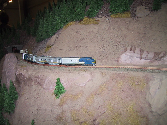 Outlaws Corner N-scale layout