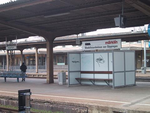 Gppingen station platform