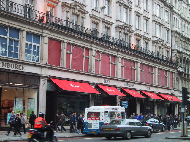 Hamleys Toys was the BIG toy store in London.