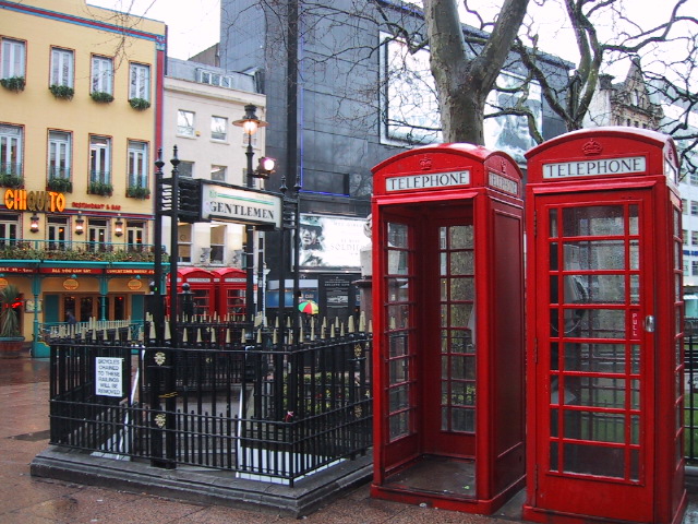 Finding WCs was a critical task for Terry.  Fortunately they were to be found in most pubs and in Leicester Square.