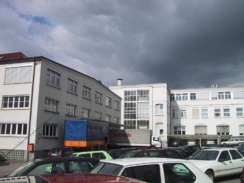 Inside the Factory courtyard