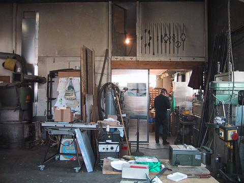 Manfred's workshop