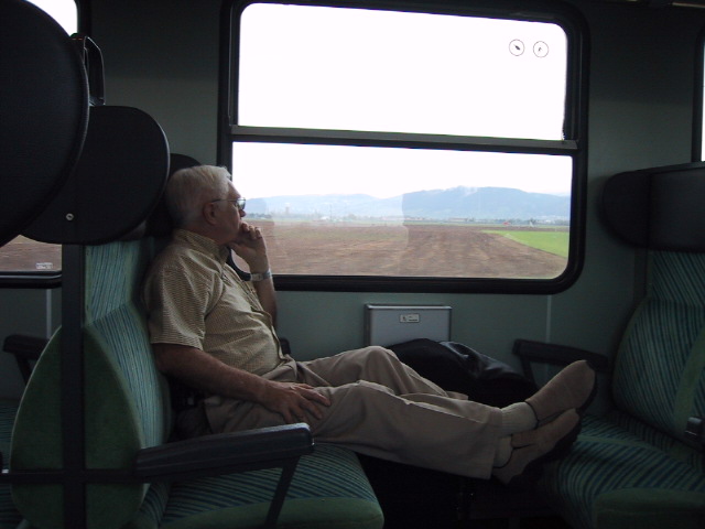 One could only wonder what was going through Terry's mind as we sped past the German countryside on our road to Sinsheim.