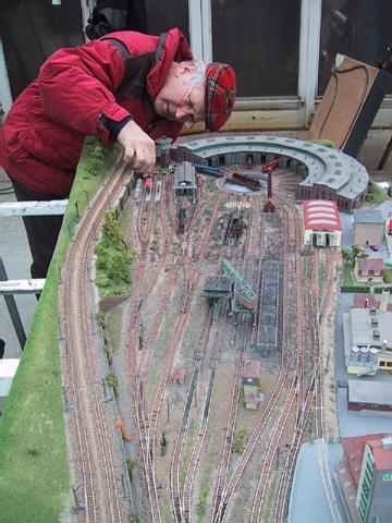 Installing rolling stock and locos
